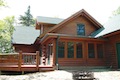 Custom Log Homes Built by Carlton Construction MN.