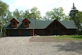 Custom Log Homes Built by Carlton Construction MN.