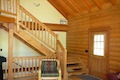 Custom Log Homes Built by Carlton Construction MN.