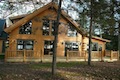 Custom Log Homes Built by Carlton Construction MN.